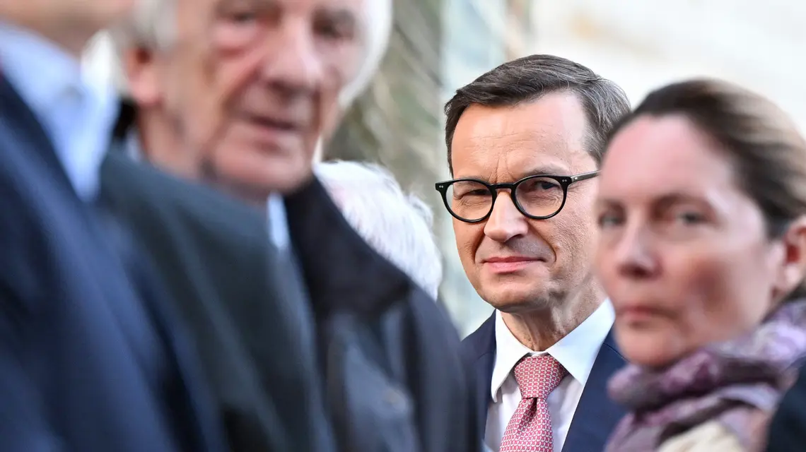 Mateusz Morawiecki na obchodach rocznicy pogrzebu Lecha Kaczyńskiego. Kraków, 18 kwietnia 2026 r. // Fot. Artur Barbarowski / East News