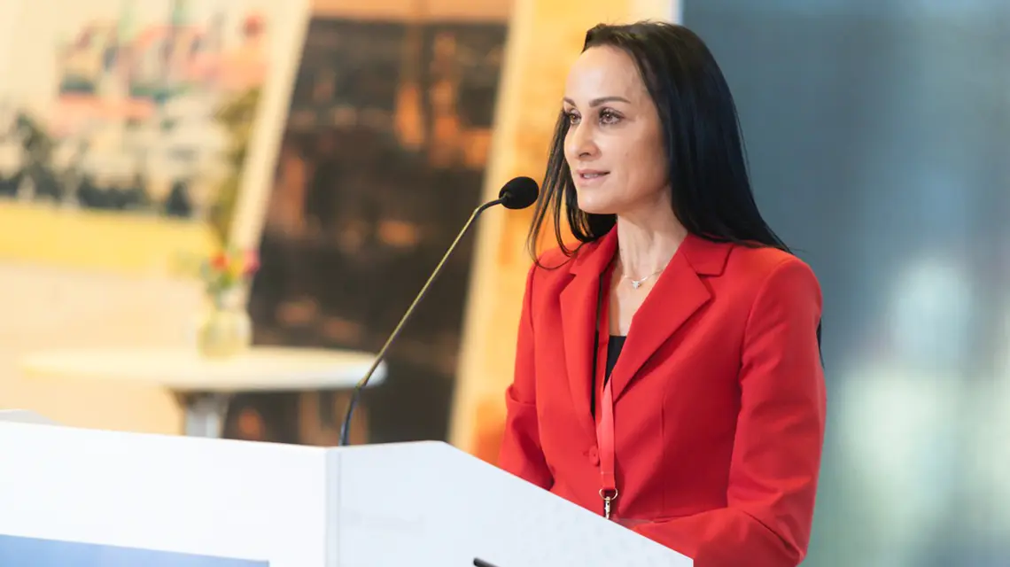 Katarzyna Olesiak – menedżerka kultury i finansów, prezeska ARMK // Fot. Łukasz Popielarczyk