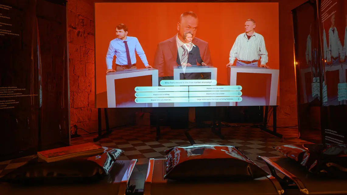 „Archiwum wahań” Weroniki Zalewskiej, Pawilon Polski na Malta Biennale 2026 / fot. Kuba Celej / Instytut Adama Mickiewicza / materiały prasowe