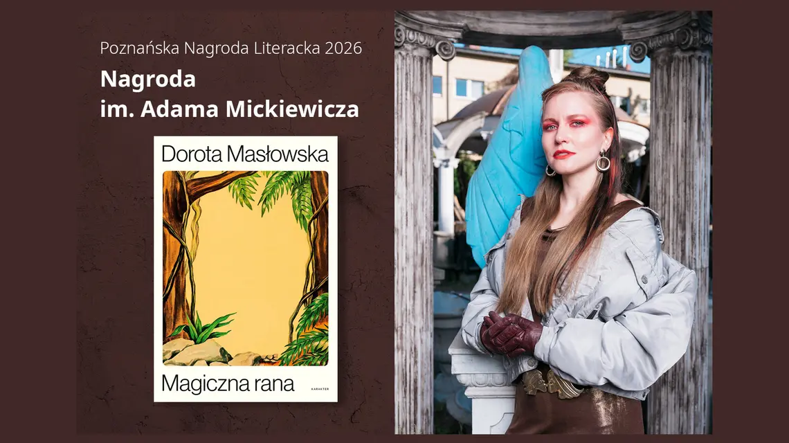 Dorota Masłowska. Poznańska Nagroda Literacka przyznana. // Fot. Szymon Roginski / materiały prasowe