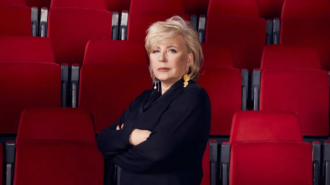 Krystyna Janda w Teatrze Polonia, 2019 r. // Fot. Maciej Zienkiewicz / Forum