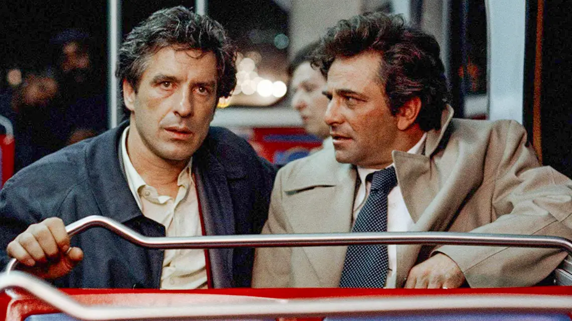 John Cassavetes i Peter Falk w filmie „Mikey i Nicky” („Mikey & Nicky”) – reż. Elaine May, USA 1976. Dystryb. Past Perfect // materiały prasowe