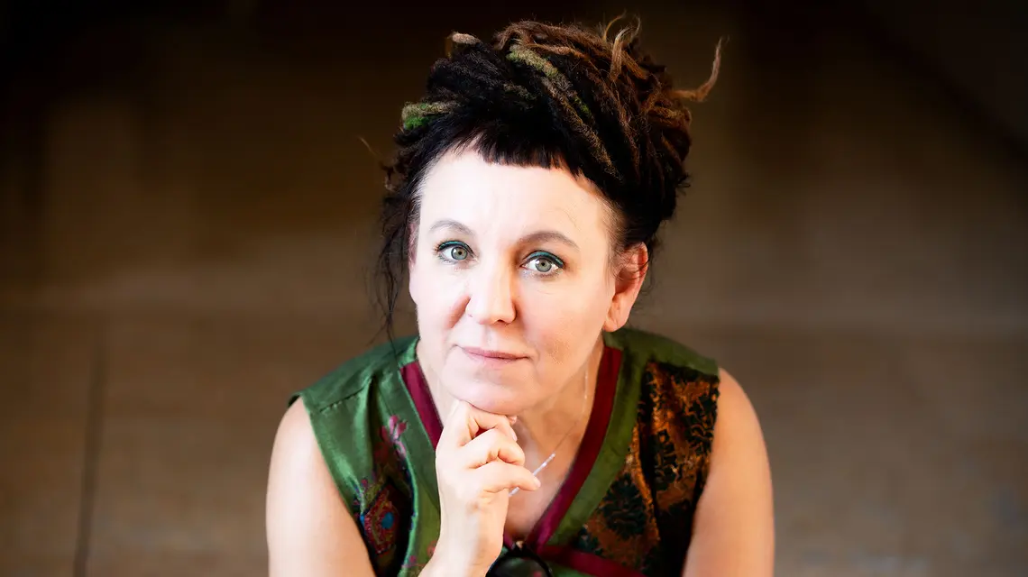Olga Tokarczuk, 2023 r. // Fot. Leonardo Cendamo / Getty Images