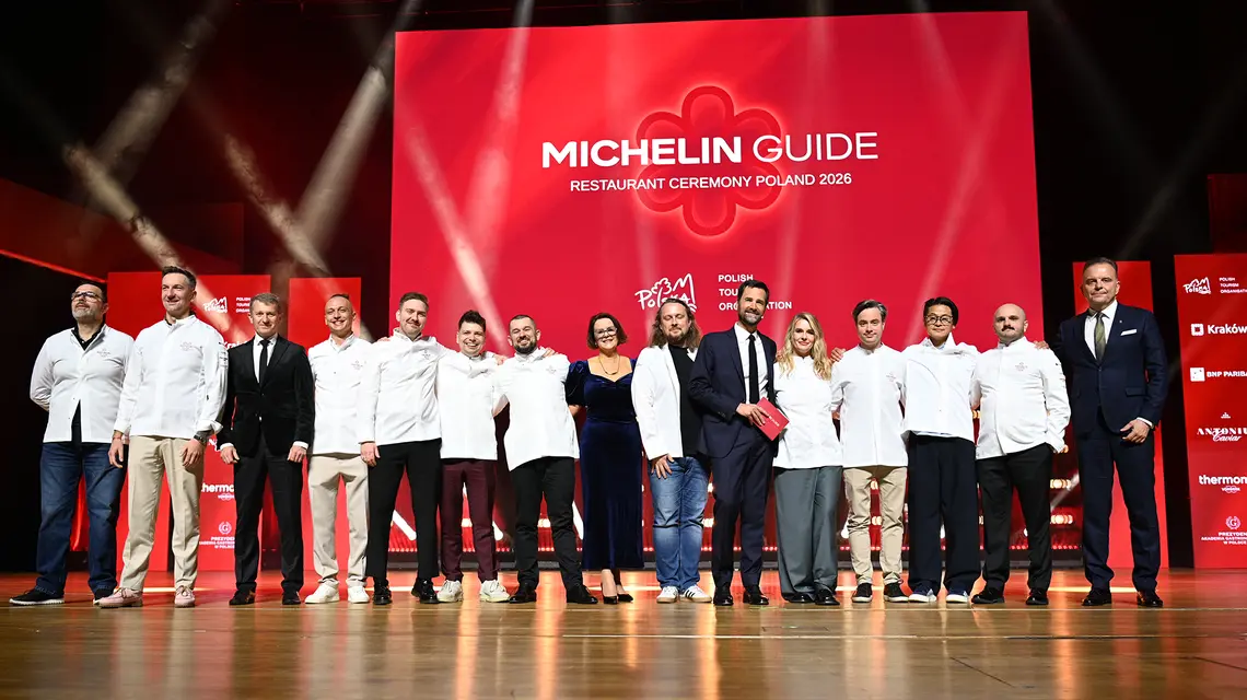 Polska gala przewodnika Michelina. Kraków, 27 maja 2026 r. // Fot. Polska Organizacja Turystyczna