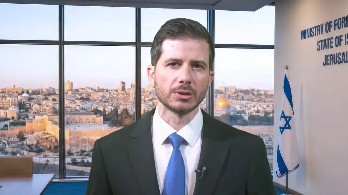 George Deek, pełnomocnik rządu Izraela ds. kontaktów ze światem chrześcijańskim // Twitter