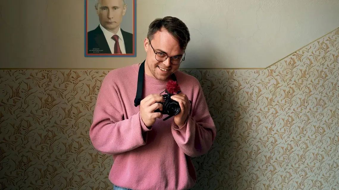 Kadr z filmu „Pan Nikt kontra Putin”, reż. David Borenstein, Paweł Tałankin. Prod. Dania / Czechy, 2025 r. // materiały prasowe