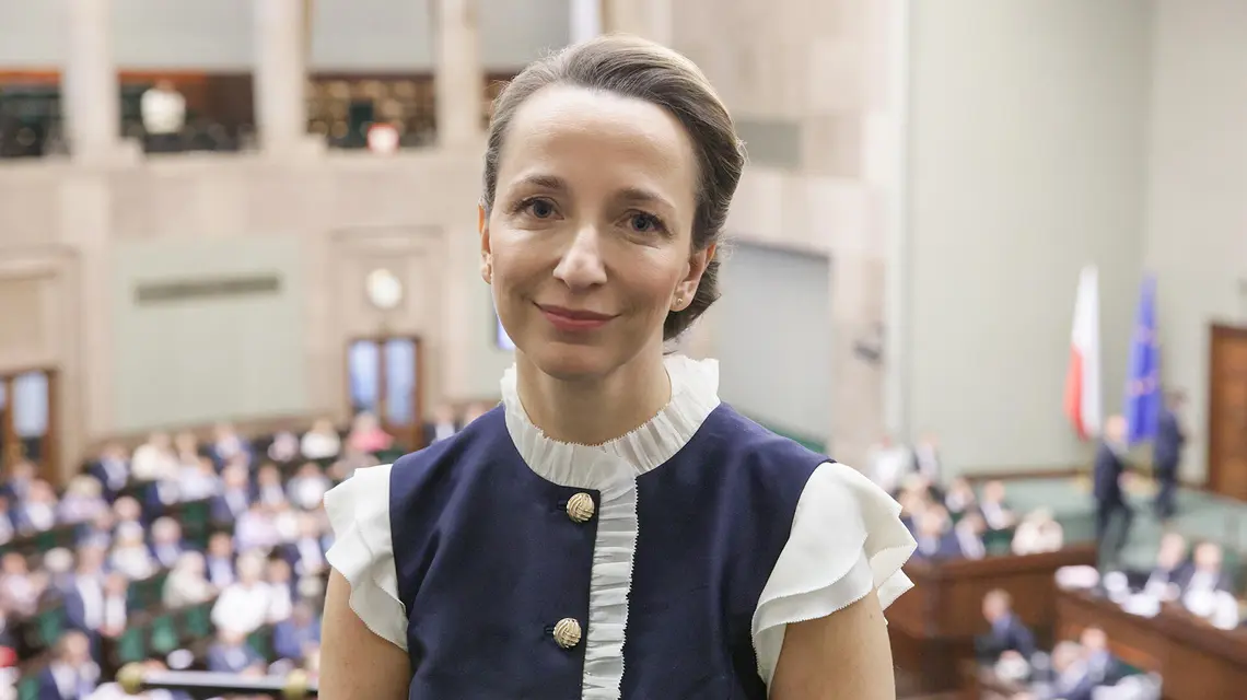 Sylwia Gregorczyk-Abram, nowa rzeczniczka praw obywatelskich. Warszawa, 17 lipca 2026 r. // Fot. Dawid Żuchowicz / Agencja Wyborcza.pl
