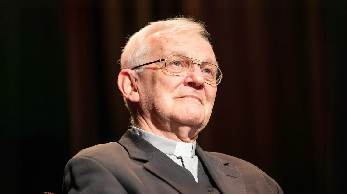 Ksiądz profesor Andrzej Szostek. Lublin, października 2021 r. // Fot. Jakub Orzechowski / Agencja Wyborcza.pl