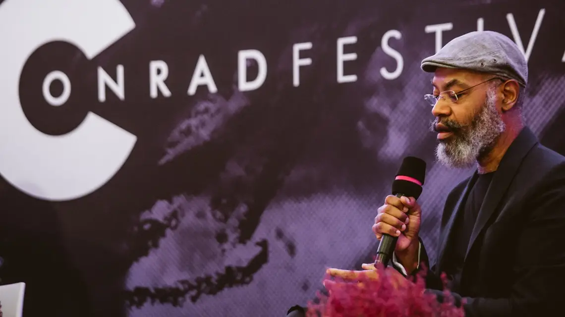 Jean-Ulrick Désert, gość Conrad Festival 2017 / Fot. Alicja Wróblewska KBF
