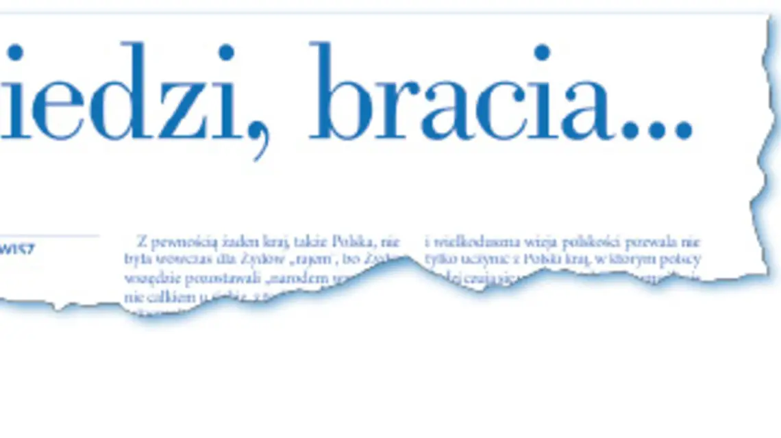 Sąsiedzi, bracia / 