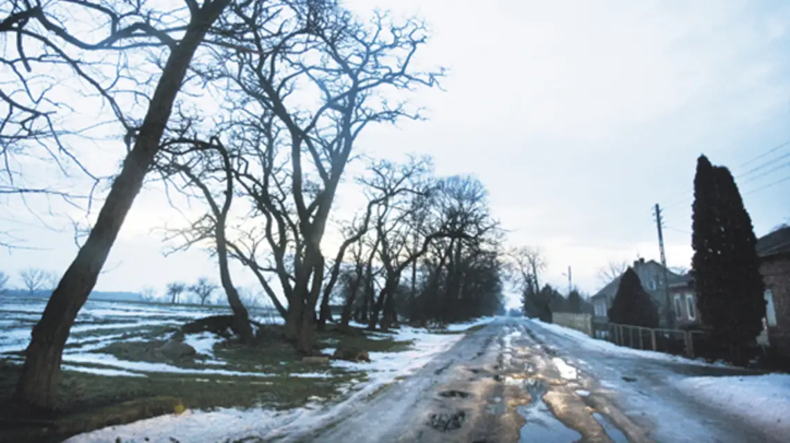 Chełmno nad Nerem, okolice byłego obozu zagłady, styczeń 2011 r. / fot. Grażyna Makara / 