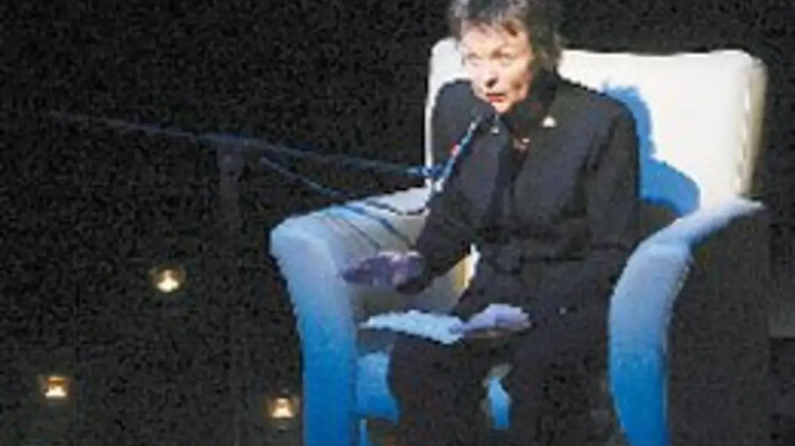 Laurie Anderson w Teatrze Polskim /fot. P. Kozak - Agencja Gazeta / 