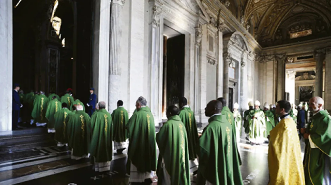 Synod Biskupów dla Afryki, Watykan, 4 października 2009 r. / fot. Giuseppe Giglia / AP / Agencja Gazeta / 