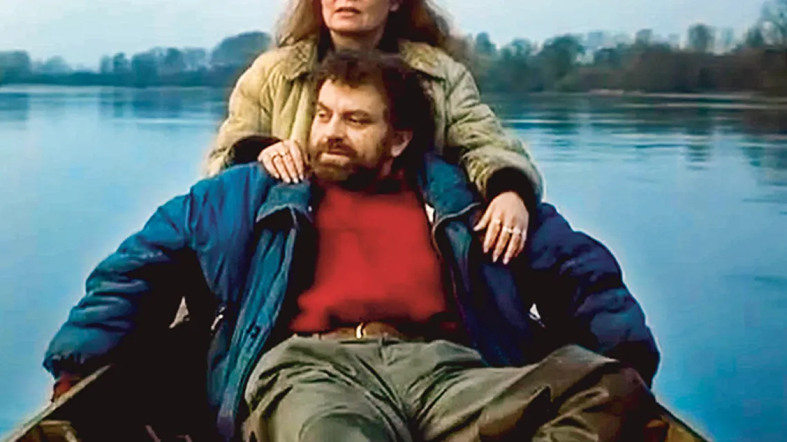 Iga Cembrzyńska i Andrzej Kondratiuk w filmie „Wrzeciono czasu”, w reżyserii Andrzeja Kondratiuka, 1995 r. / Fot. POLFILM / EAST NEWS