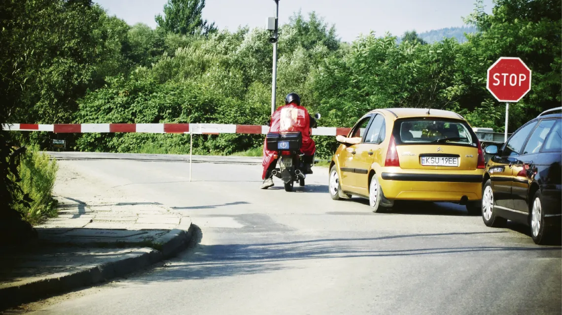 W drodze z Grzechyni do Makowa Podhalańskiego, sierpień 2011 r. / fot. Tomasz Wiech / 