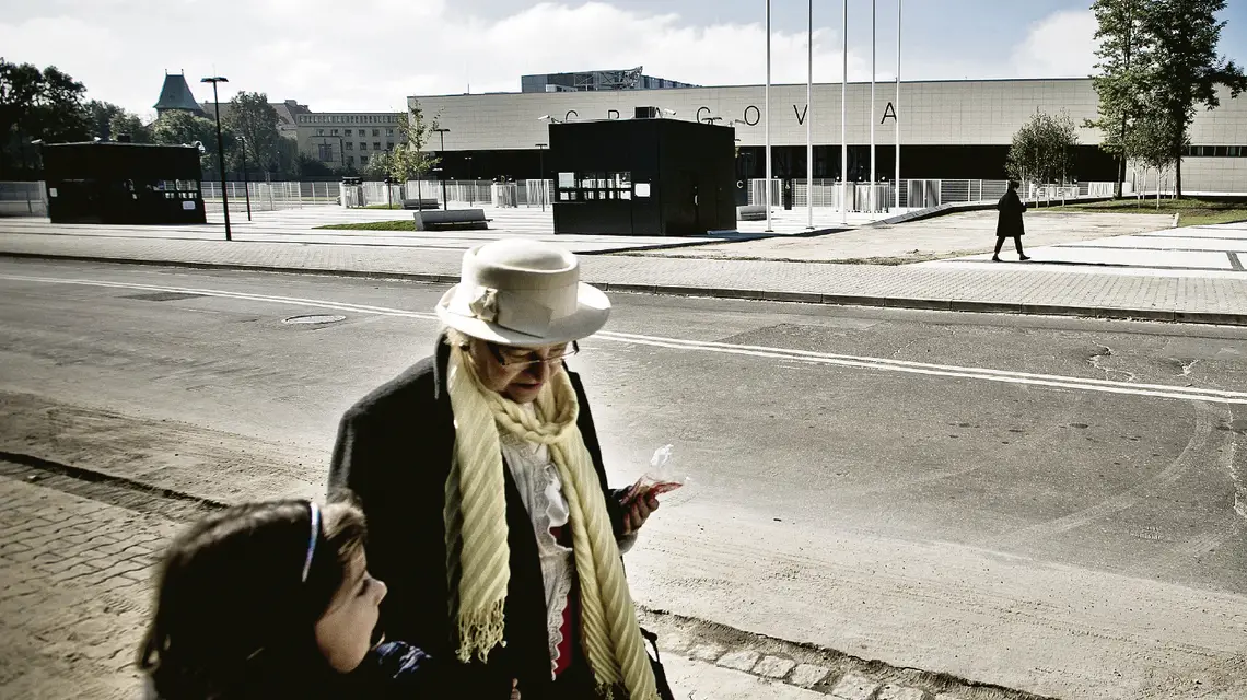 Nowy stadion Klubu Sportowego Cracovia. Październik 2010 r. / fot. Bartosz Siedlik / 