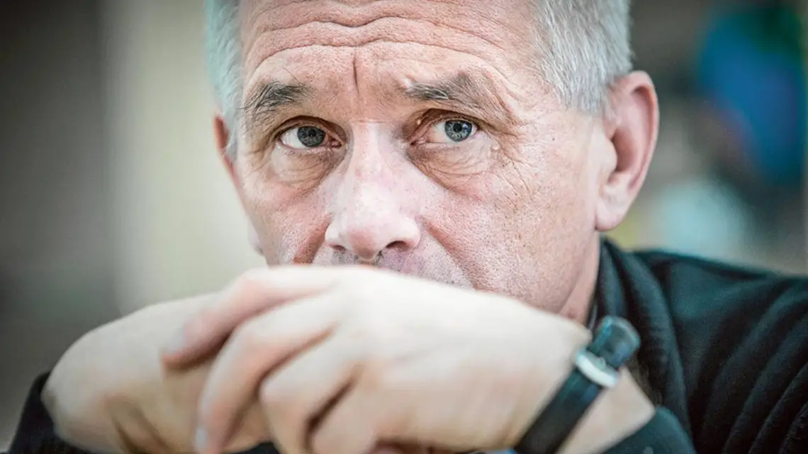 Ks. Mieczysław Puzewicz, październik 2018 r. / JAKUB ORZECHOWSKI / AGENCJA GAZETA