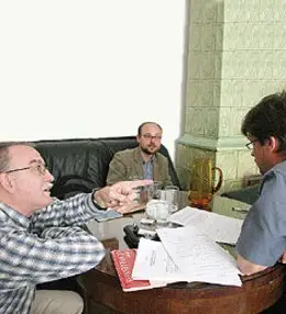 Zbigniew Hołda, Artur Wołek i Roman Graczyk /fot. D. Węgiel / 