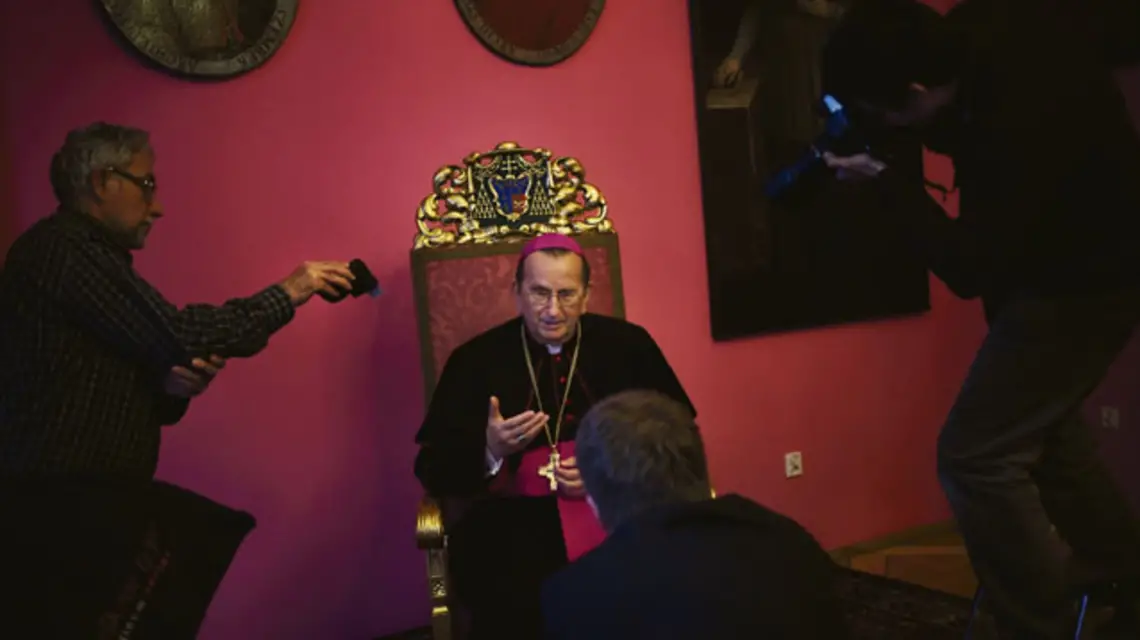 Arcybiskup Henryk Muszyński, Gniezno, 10 grudnia 2009 r. / fot. Grażyna Makara / 