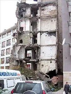 Grbavica (dzielnica Sarajewa) /fot. J. Gregulska / 