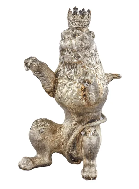 Christoph Erhart, Figura lwa, Augsburg, ok. 1600 r. / / DARIUSZ BŁAŻEWSKI / ZAMEK KRÓLEWSKI NA WAWELU