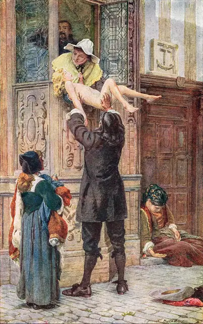 Zaraza w Londynie, 1665 r. Autor i data powstania ilustracji nieznana, reprodukcja z początku XX w. / HISTORICAL IMAGES ARCHIVE / ALAMY / BEW