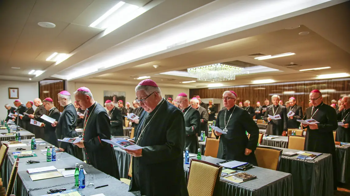 395. Zebranie Plenarne Konferencji Episkopatu Polski. Lidzbark Warmiński, 12 czerwca 2023 r. / FOT. Materiały prasowe KEP / 
