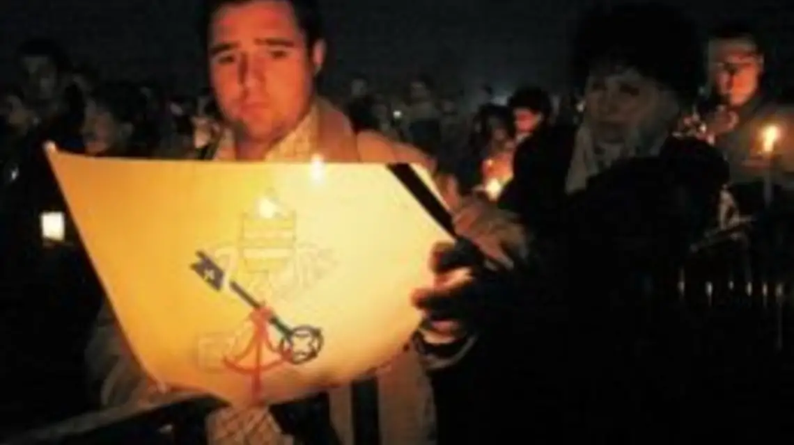 Msza i nocne czuwanie na Błoniach, czwartek, 7 kwietnia 2005 / 