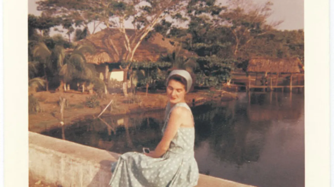Barbara Bobkowska, Gwatemala, lata 50. / fot. z archiwum Marii Stawskiej / 