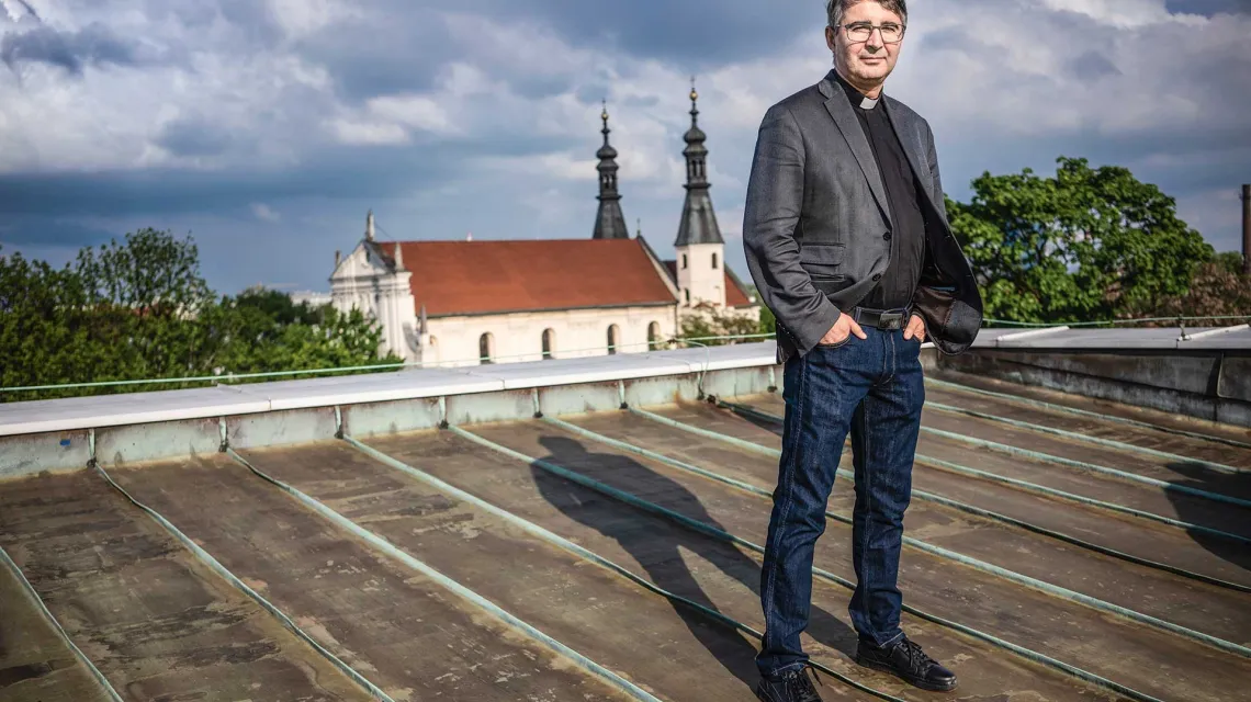 Ks. Jacek Prusak SJ, Kraków, maj 2019 r. / /  FOT. GRAŻYNA MAKARA