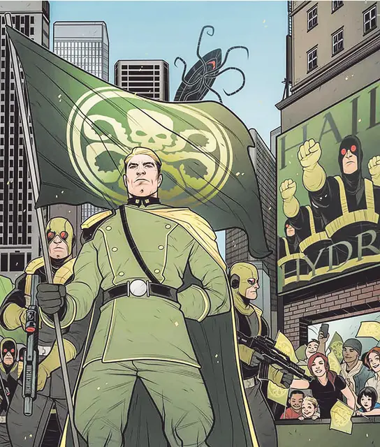 Numer Jeden, postać z komiksu „Secret Empire”, lata 70. XX w. / MATERIAŁY PRASOWE