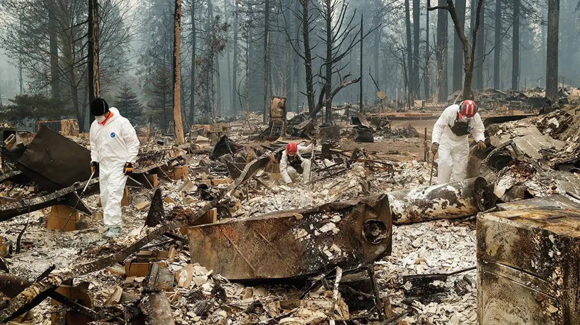 Paradise, Kalifornia, 13 listopada 2018 r. / JOHN LOCHER / AP / EAST NEWS