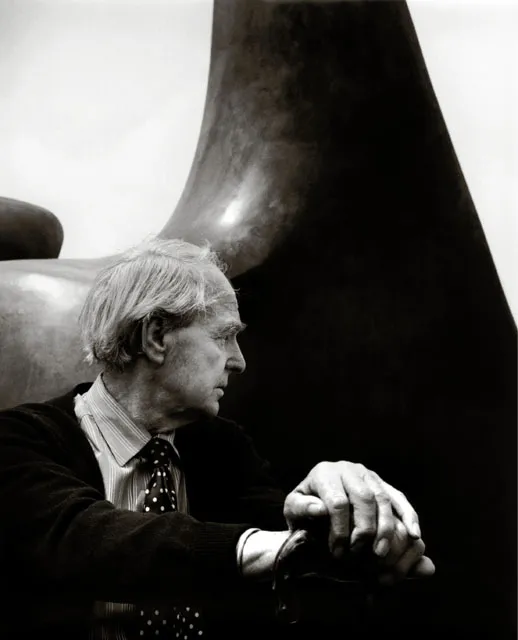 Henry Moore, Florencja, 1972 r. /fot. Corbis / 