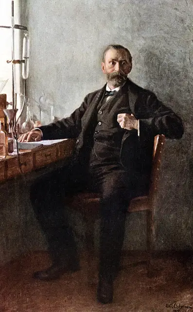 Emil Österman, portret Alfreda Nobla, 1915 r. / UNIVERSAL IMAGES GROUP / GETTY IMAGES
