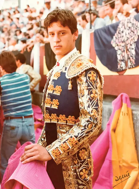 Álvaro Múnera jako młody torero, sierpień 1984 r. / ARCHIWUM PRYWATNE