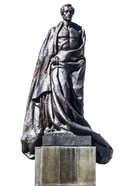 Pomnik Juliusza Słowackiego,  plac Bankowy, Warszawa / STRZEBRZESZYŃSKI / WIKIMEDIA COMMONS