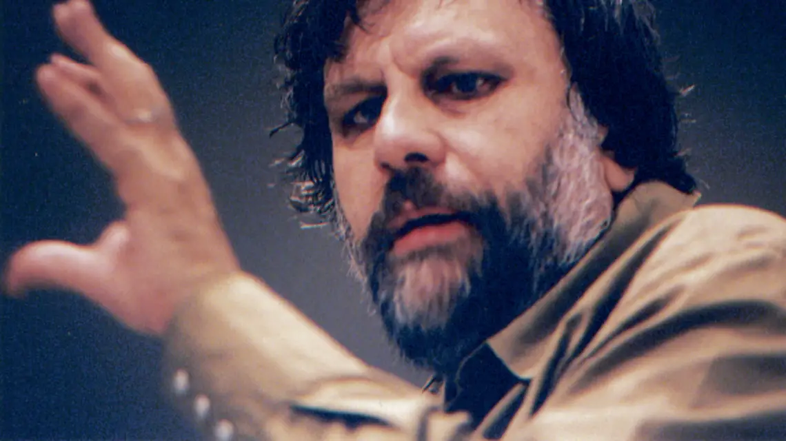 Slavoj Žižek /fot. materiały dystrybutora / 