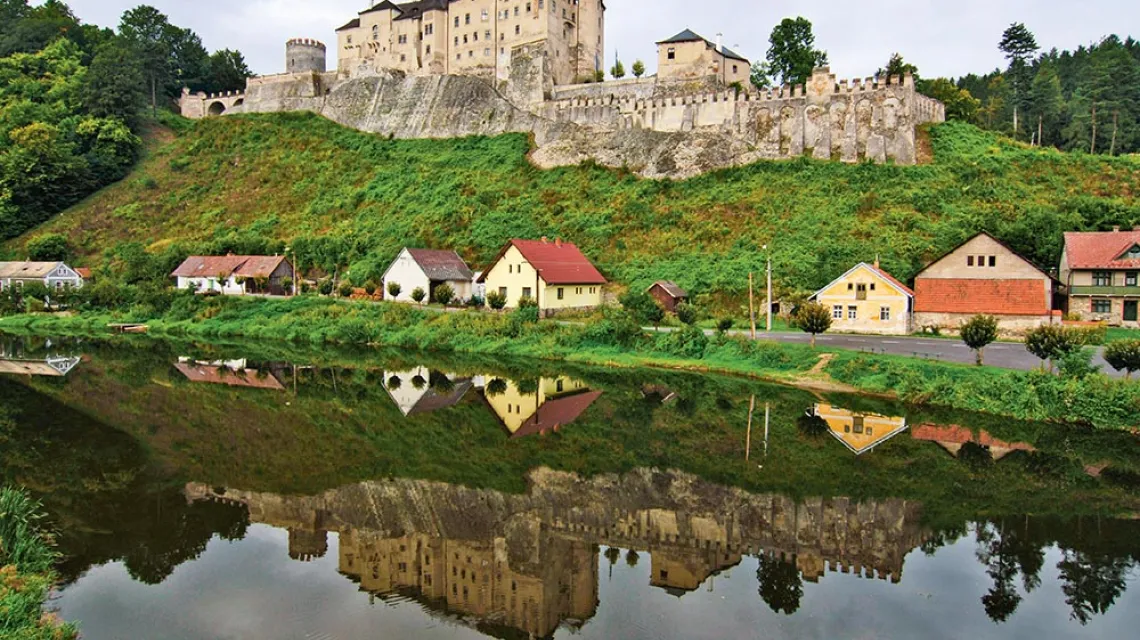 Zamek Šternberk, kiedyś własność Liechtensteinów / ALAMY STOCK PHOTO / BEW