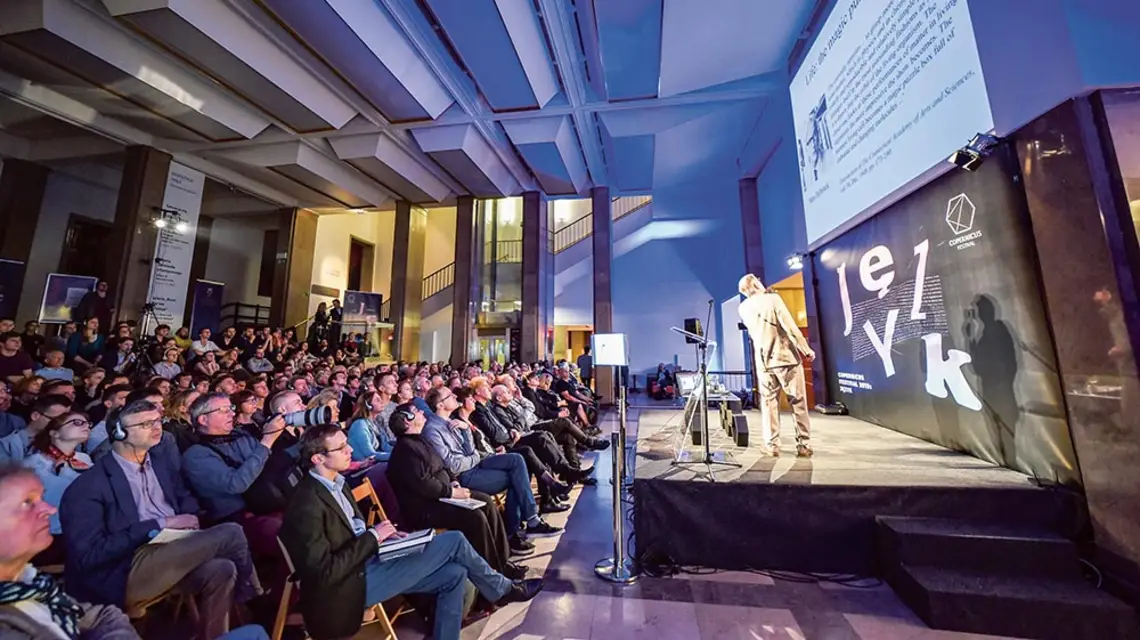 PAUL DAVIES, KOSMOLOG podczas Copernicus Festival 2019 / / ADAM KOPROWSKI
