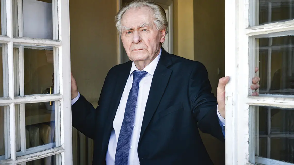 Wiesław Myśliwski, Warszawa, 5 czerwca 2014 r. / WŁODZIMIERZ WASYLUK / FORUM