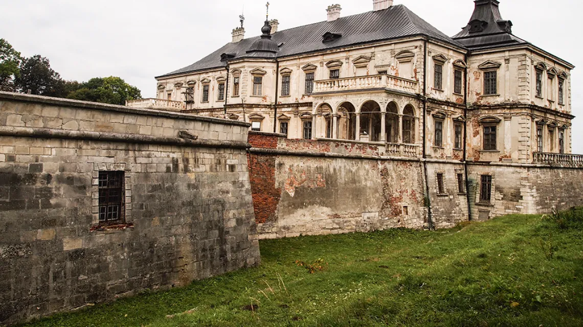 Zamek w Podhorcach koło Lwowa. Wrzesień 2015 r. / WOJCIECH KONOŃCZUK
