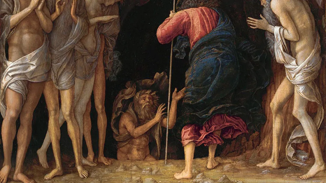 Andrea Mantegna  „Zstąpienie Chrystusa do piekieł” (1468), National Gallery w Londynie / WIKIPEDIA