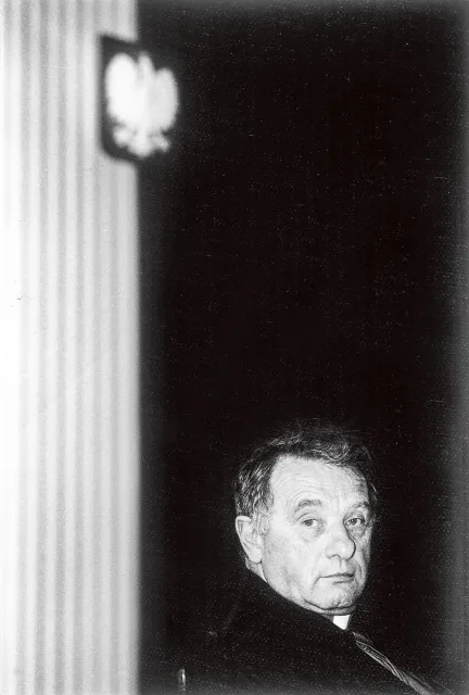 Ks. Józef Tischner, Warszawa, 1995 r. / MAREK SKORUPSKI / FORUM