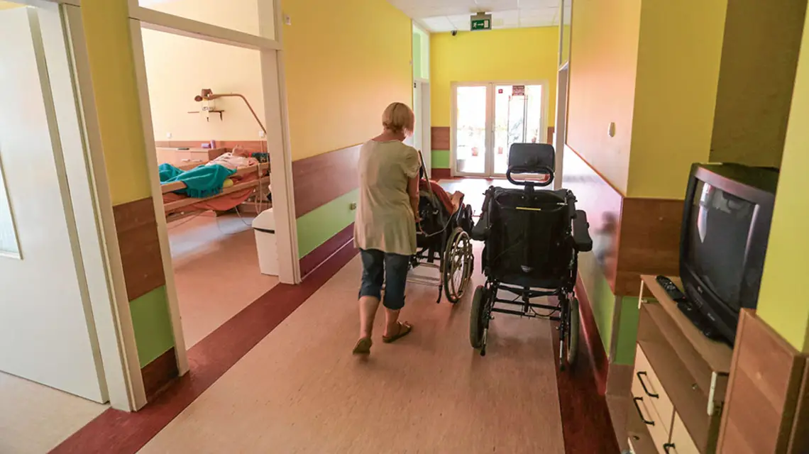 Hospicjum Fundacji Światło, Toruń, sierpień 2014 r. / MIKOŁAJ KURAS / AGENCJA GAZETA