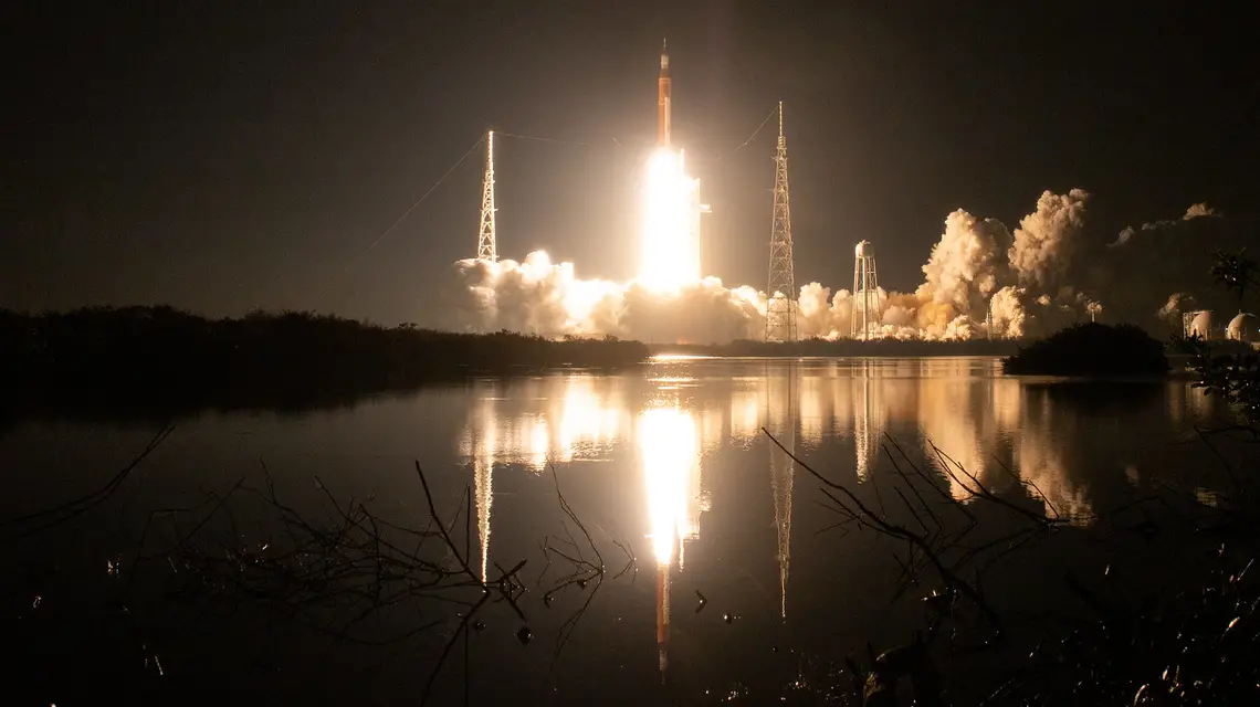 Start Artemis 1, 16 listopada 2022 r. / / fot. NASA / Bill Ingalls