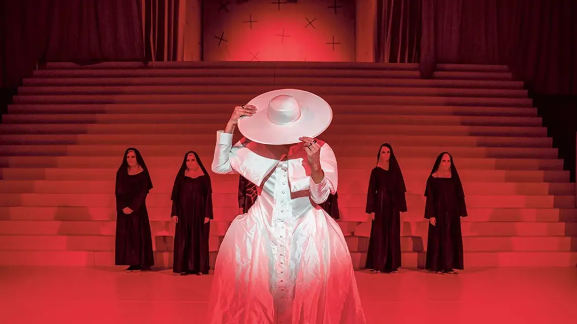 „Matka Joanna od Aniołów”, Teatr Nowy w Warszawie, 28 listopada 2019 r. / MAURYCY STANKIEWICZ / TEATR NOWY