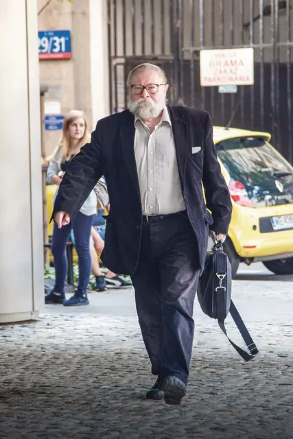 Jerzy Bralczyk, Warszawa, wrzesień 2017 r. / FORUMgwiazd.com.pl