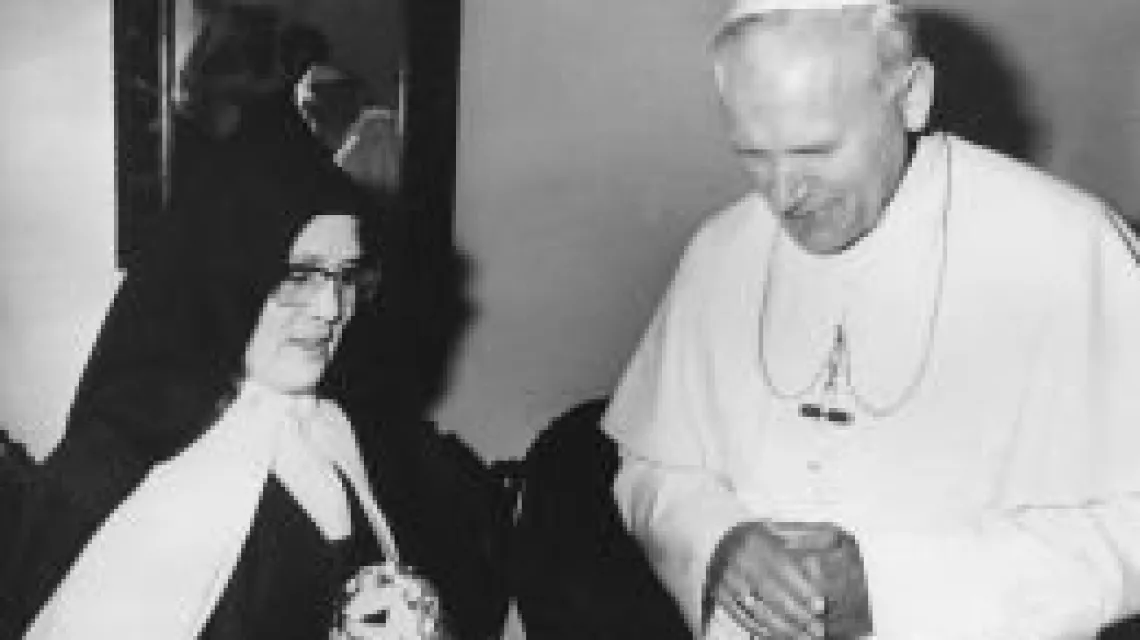 Siostra Łucja i Jan Paweł II, 13 maja 1982 / 
