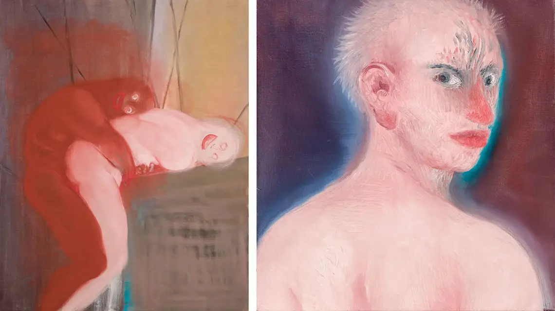 Kochanie, lata 2008–18 i Myślący żołnierz, 2000 r. / Dzięki uprzejmości artystki oraz Galerie Jocelyn Wolff (Paryż) i Meyer Riegger (Berlin/Karlsruhe) / DANIEL CHROBAK / MATERIAŁY PRASOWE MSN