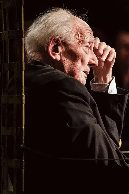 Zygmunt Bauman, Gdańsk, listopad 2010 r. / WOJCIECH STRÓŻYK / REPORTER